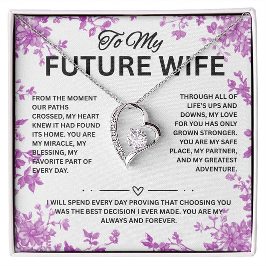 Future Wife Necklace, Jewelry gift for wife, fiance gift