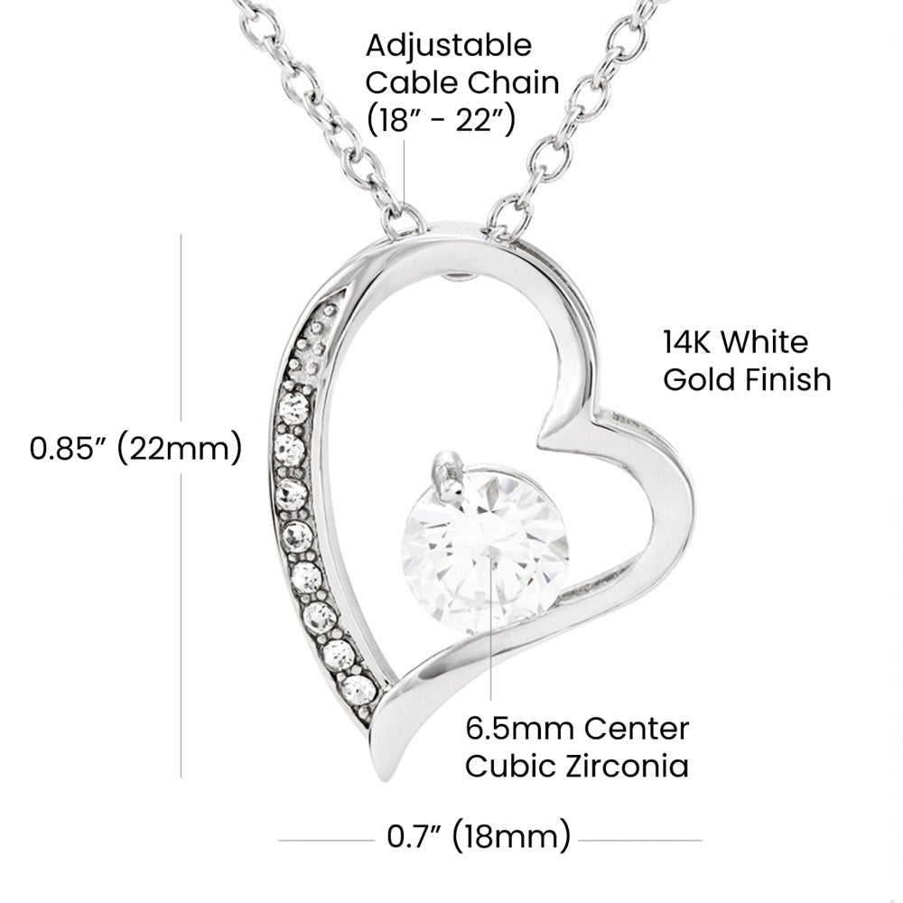 Wife Necklace Coquette Style, Birthday gift for wife