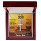 Son Necklace from Mom- Cross Necklace for Men