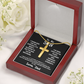 Cross necklace for Son from Dad