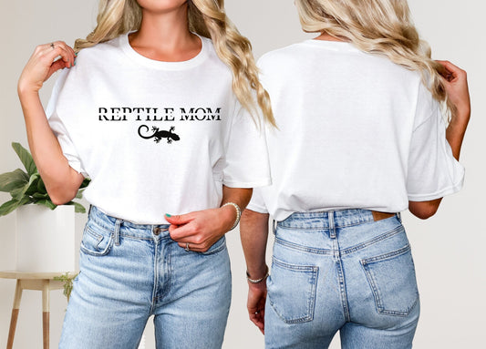 Reptile Mom Tshirt, Pet Graphic Tees, Summer Casual tshirt gift for Pet Mom