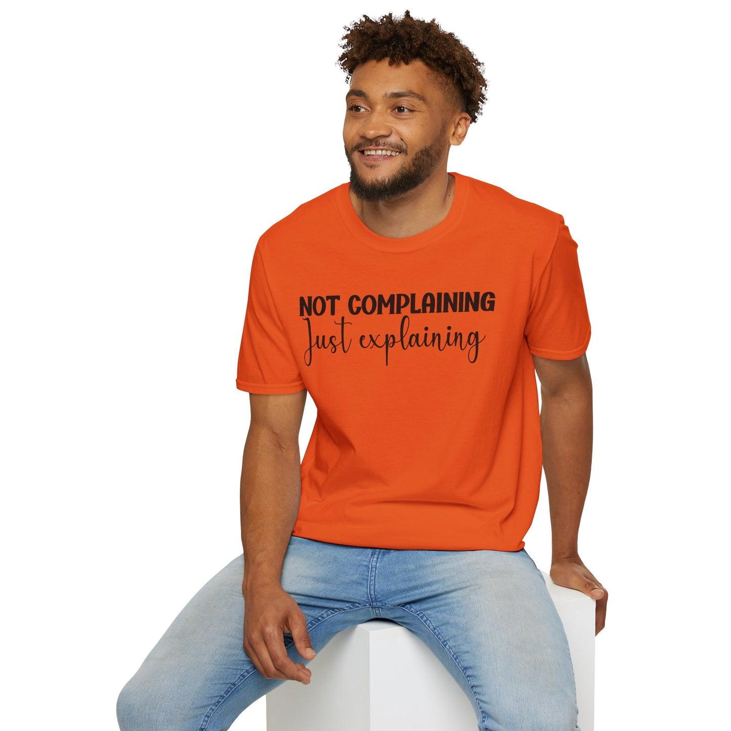 Not Complaining Just Explaining Tshirt, Mental Health Shirt gift for Coworker, Friend, Mom, Wife, Husband