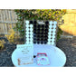 Wedding Guest Book Alternative 16"X15" Connect-4-Hearts Acrylic Drop Box Frame, Acrylic Wedding Sign, Guest Book Sign, Baby Shower Guestbook