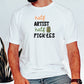 Artist Tshirt, Funny Pickle Shirt, Canned Pickles Gift for Pickle Lovers, Funny Pickle Jar Sweatshirt,Crewneck Humor Canning Jar shirt
