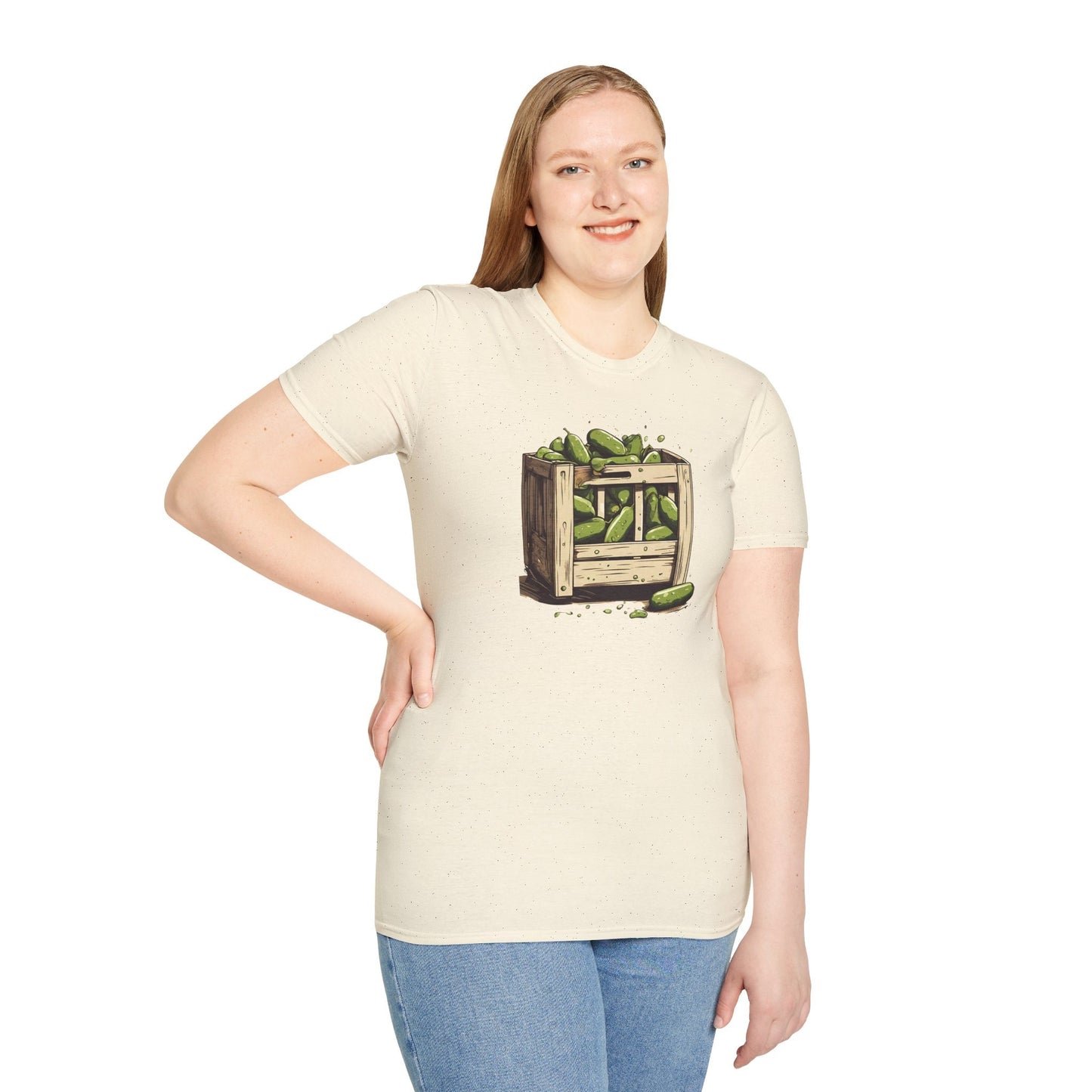 Pickle Tshirt, Foodie Graphic Tees, Summer Casual T shirt Clothing gift for Pickle lovers