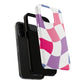 Multicolored Checkered Phone Case Gift for Birthday, Anniversary, House warming, Mother's Day, Graduation for Her/Him