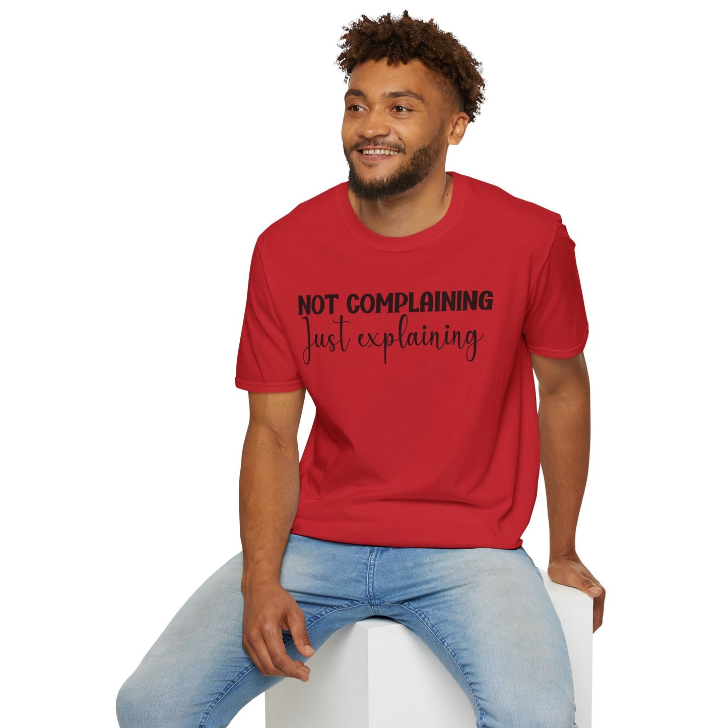 Not Complaining Just Explaining Tshirt, Mental Health Shirt gift for Coworker, Friend, Mom, Wife, Husband