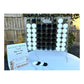 Wedding Guest Book Alternative 16"X15" Connect-4-Hearts Acrylic Drop Box Frame, Acrylic Wedding Sign, Guest Book Sign, Baby Shower Guestbook