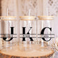 Personalized Custom Name Glass Tumbler With Lid and Straw 16oz Bridesmaid proposal Bridal Party Gifts Corporate Teacher Appreciation Gifts