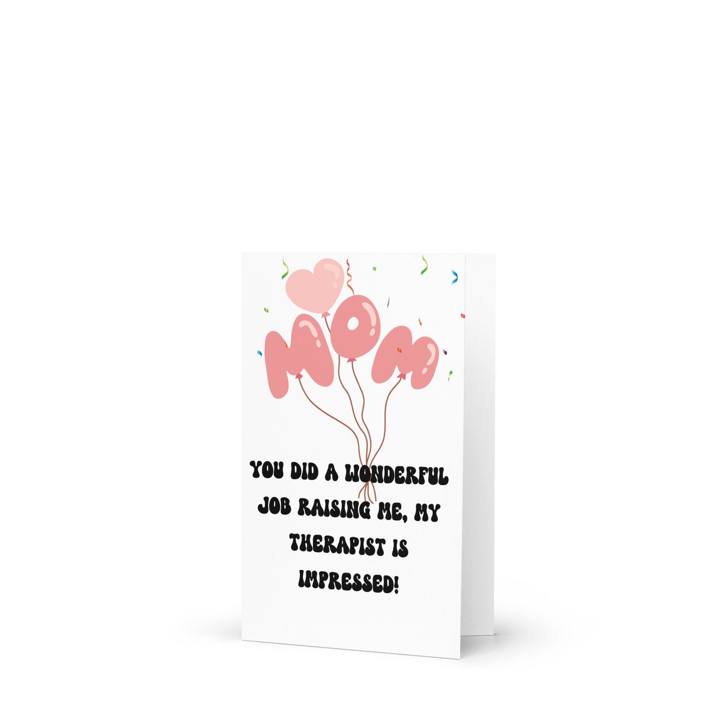 Mothers Day Card for Mom Birthday Card for Mom funny Mothers Day Card From Daughter From Son Oldest Child Mother's Day Gift Witty Mom Card