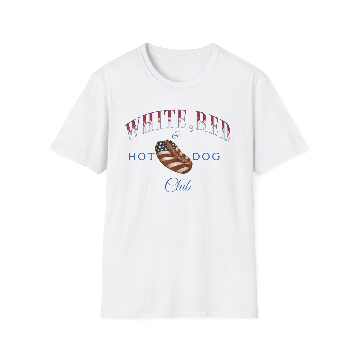 White red and blue T-Shirt, Independence Day Shirt, All American Patriotic Funny 4th July Shirt, Hot Dog Shirt Unisex, USA Flag Family Shirt