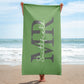 Personalized Mr. and Mrs. Beach Towel, His and Hers Custom Gift, Couple Newlywed Gift, Just Married Wedding Bride Groom Gift, Honeymoon Gift