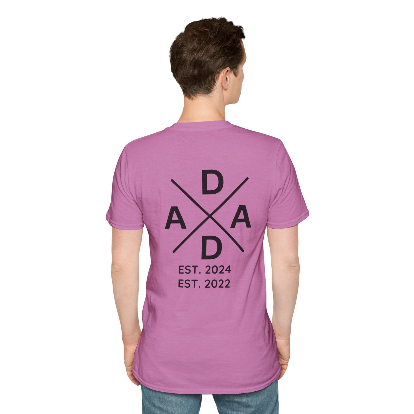 Personalized Dad Shirt, Daddy Shirt, New Dad Father's Day Best Dad shirt Gift, Custom Birthday Gift for Girl Dad, Boy Dad Baby Announcement