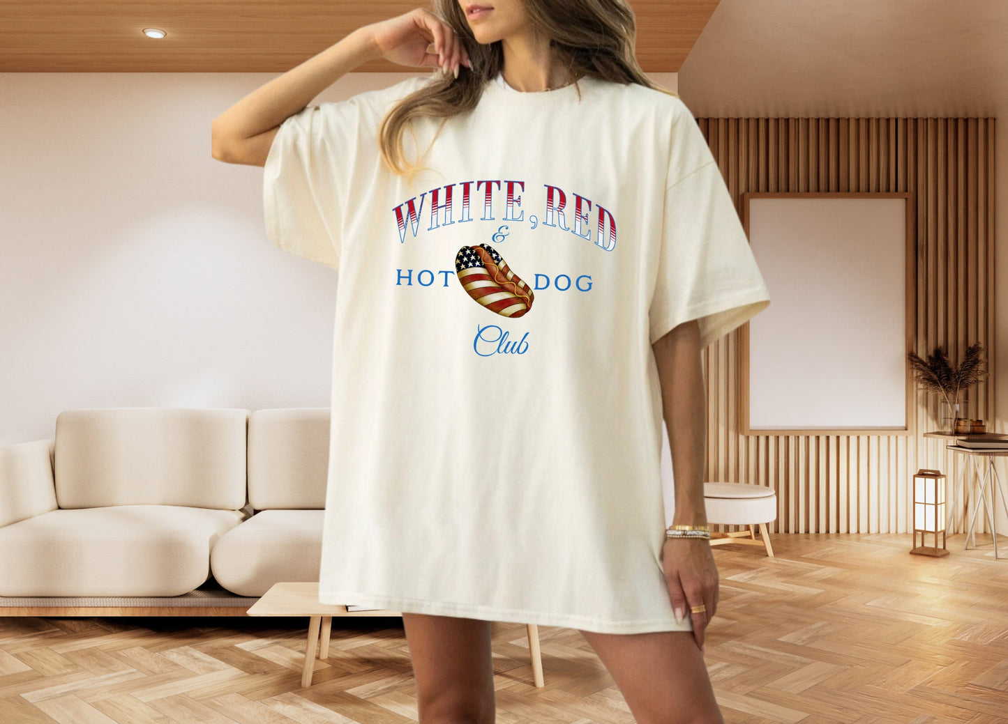 White red and blue T-Shirt, Independence Day Shirt, All American Patriotic Funny 4th July Shirt, Hot Dog Shirt Unisex, USA Flag Family Shirt