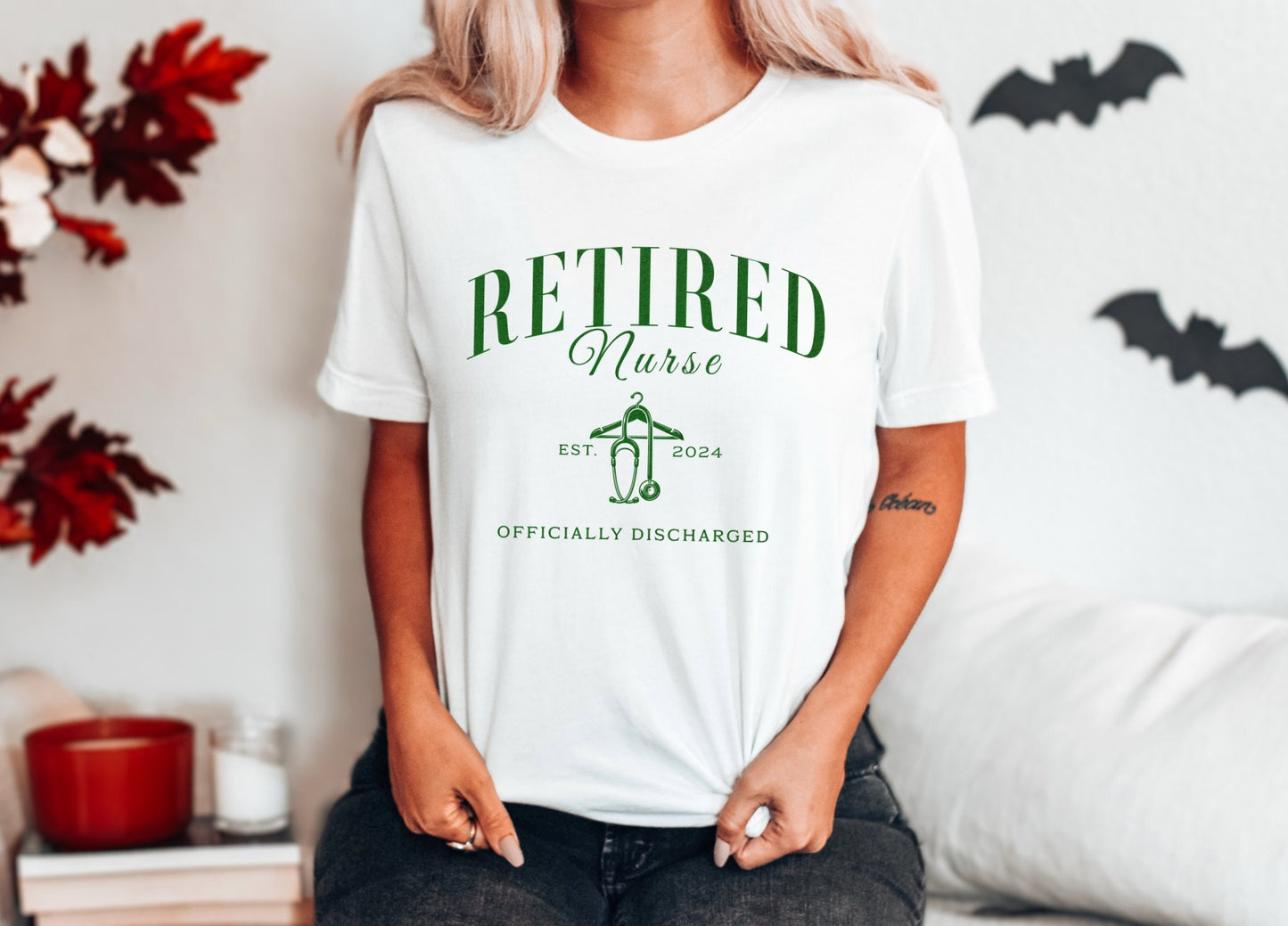 2024 Nurse Retirement Gift, Custom Retirement Year Shirt, Retired Nurse Gift, Last Day Women Retirement Party Gift, Coworker Send off gift