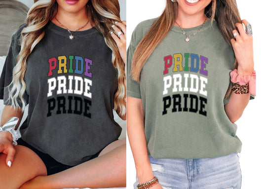 Unisex Pride Shirt, Gay Rights Shirt, Transgender Shirt, Human Rights Shirt, LGBTQ Rainbow colors shirt