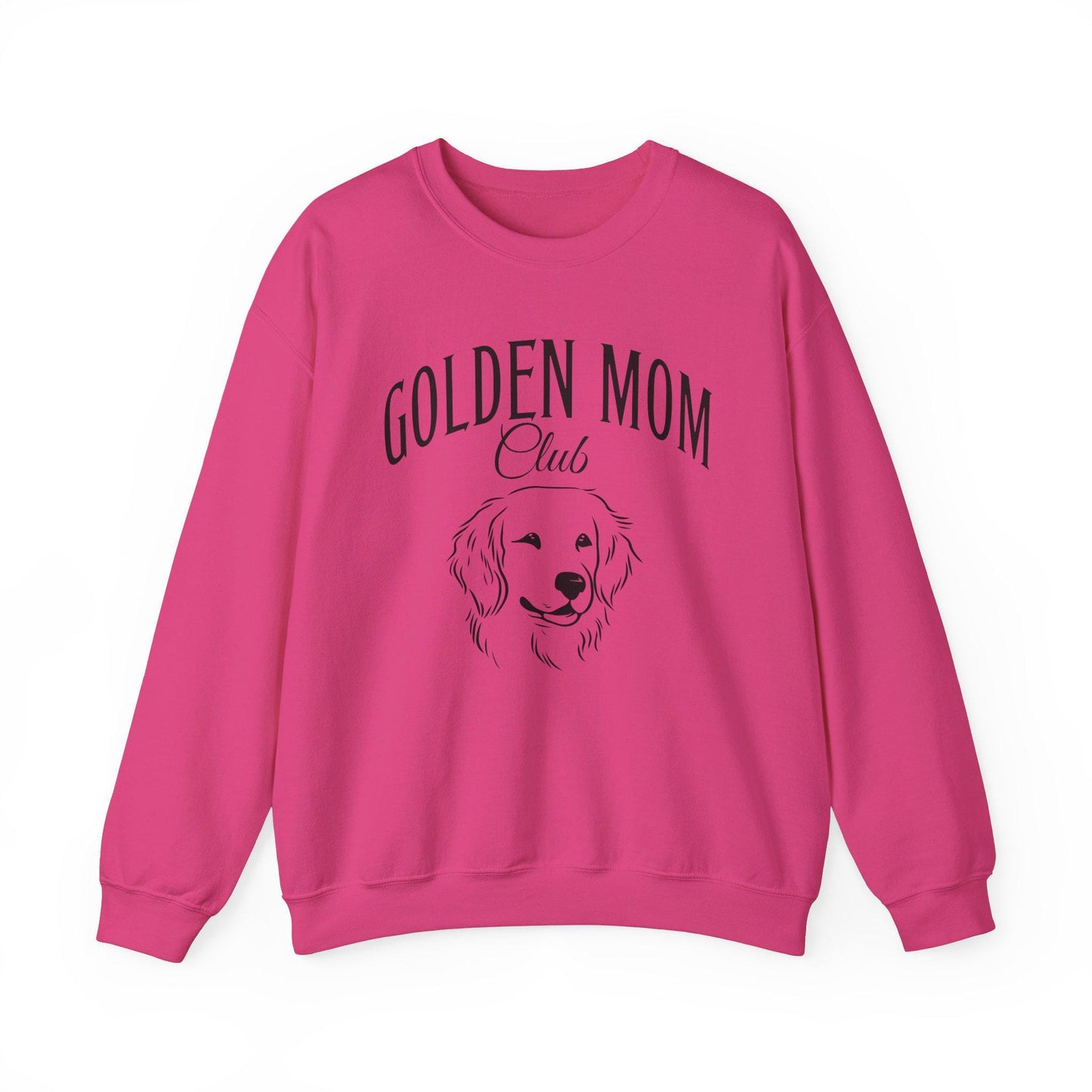 Golden Mom Sweatshirt, Golden Retriever Sweatshirt, Golden Mama Sweater, Dog Lover Gift, Birthday Gift for Dog Owner, Golden Mom Club