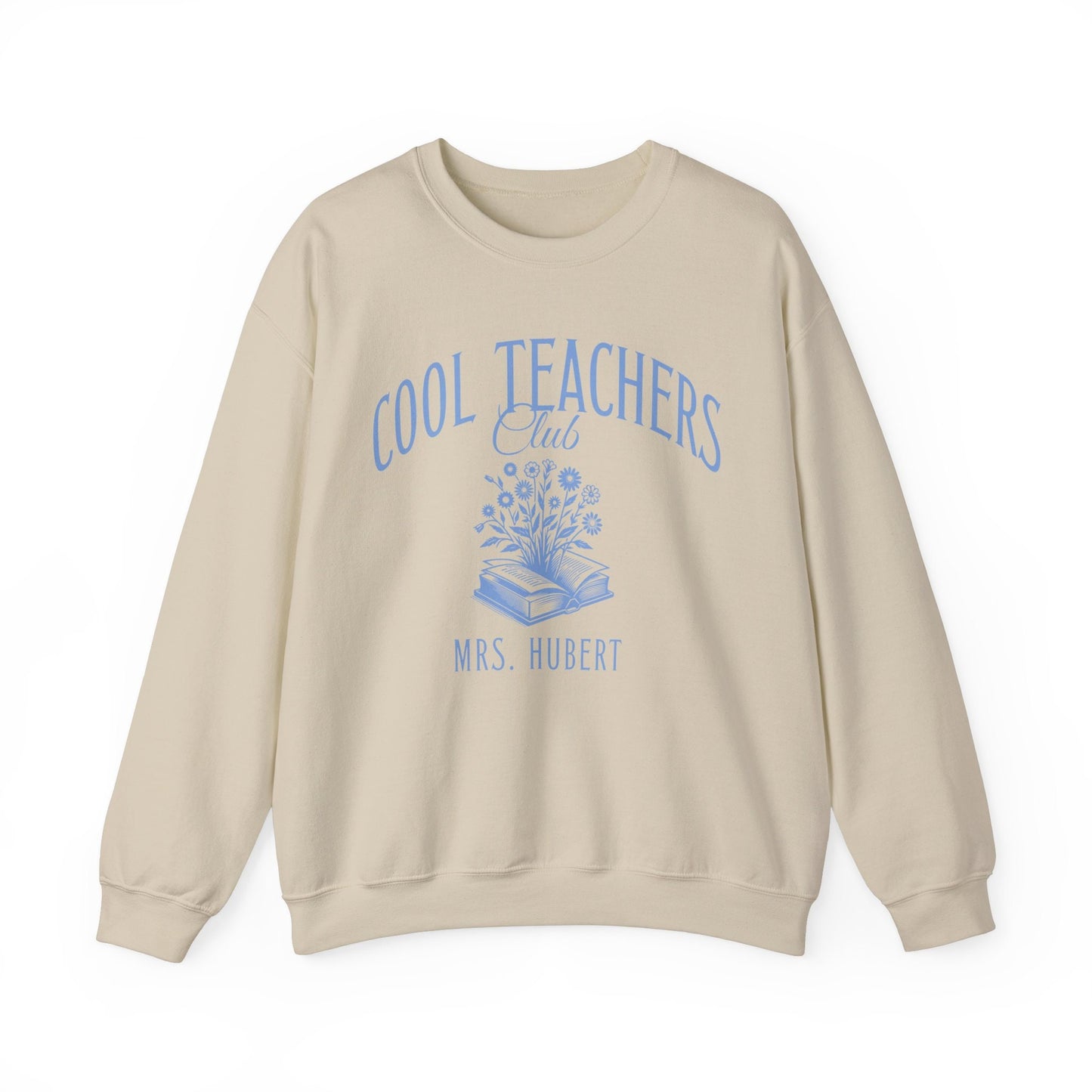 Personalized Teacher Sweatshirt, Custom Name Cool Teachers Club Sweatshirt, Teacher Appreciation Gift, Back to School Shirt Teachers