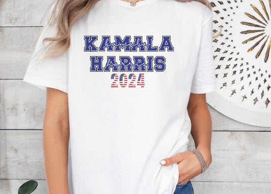 Kamala Harris Shirt, Comfort Colors 2024 Presidential Election Shirt, Democrat Gift, Liberal Shirt, Madam President, Kamala Harris 2024