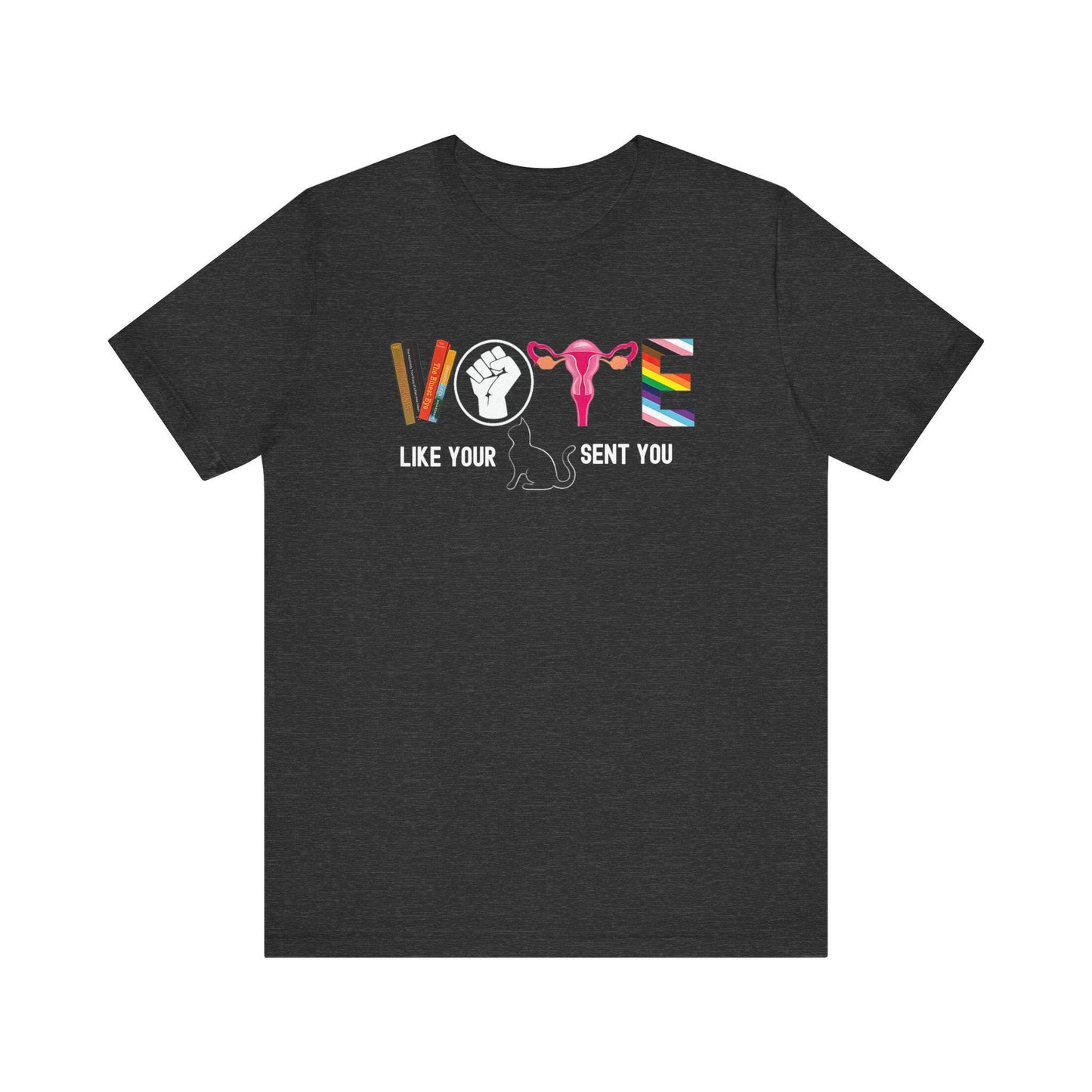 Vote Shirt, 2024 Election shirt, Reproductive Rights Gay rights, Childless Cat Lady Shirt, Cat Mom Vote Shirt, Harris 2024 Rally TShirt