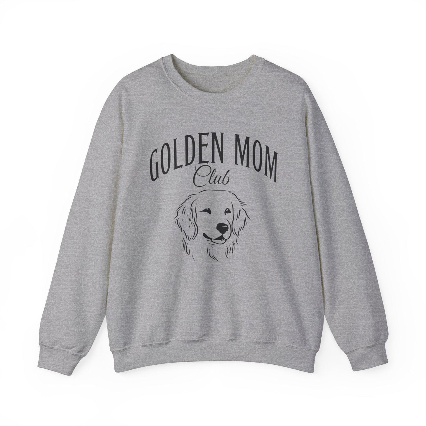 Golden Mom Sweatshirt, Golden Retriever Sweatshirt, Golden Mama Sweater, Dog Lover Gift, Birthday Gift for Dog Owner, Golden Mom Club