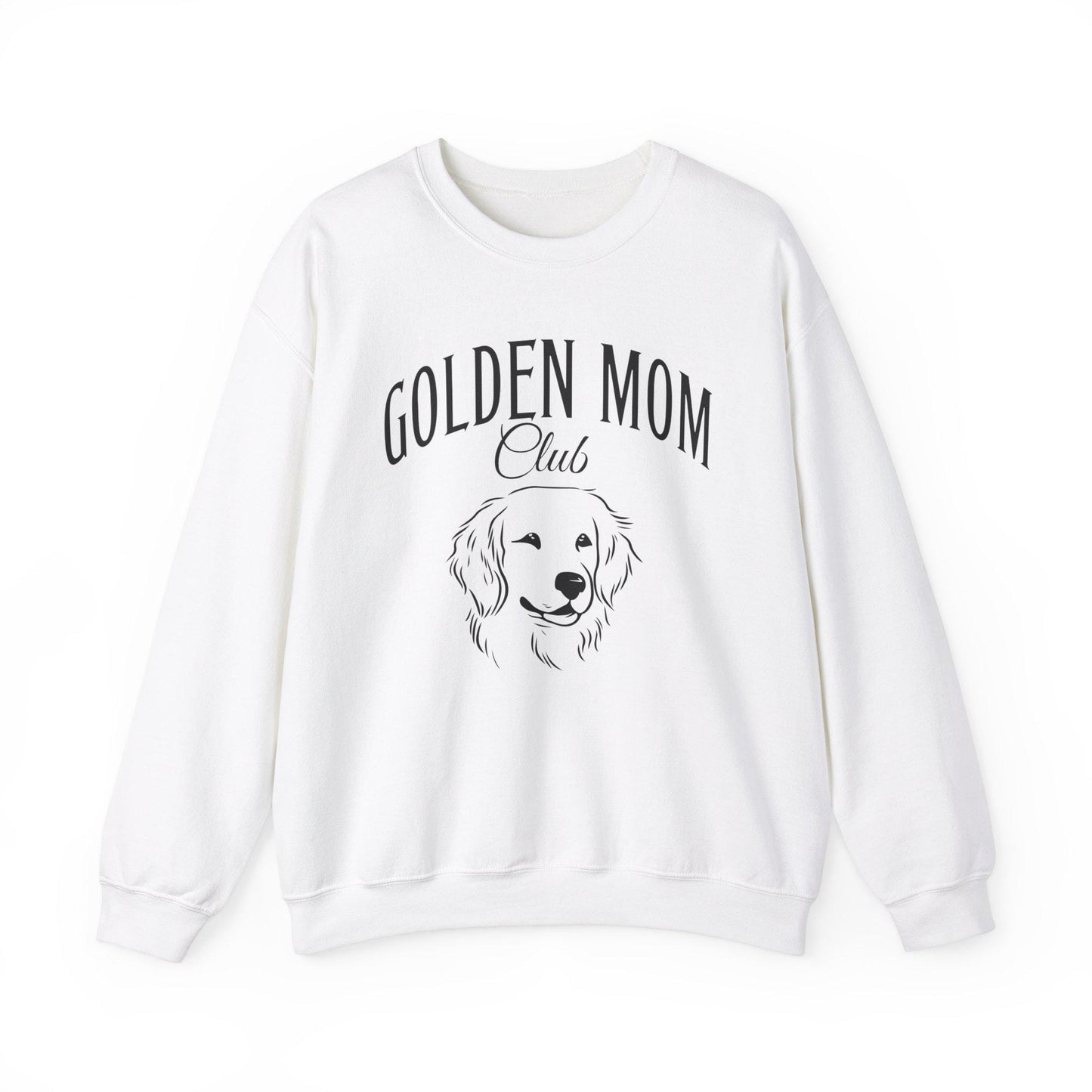 Golden Mom Sweatshirt, Golden Retriever Sweatshirt, Golden Mama Sweater, Dog Lover Gift, Birthday Gift for Dog Owner, Golden Mom Club