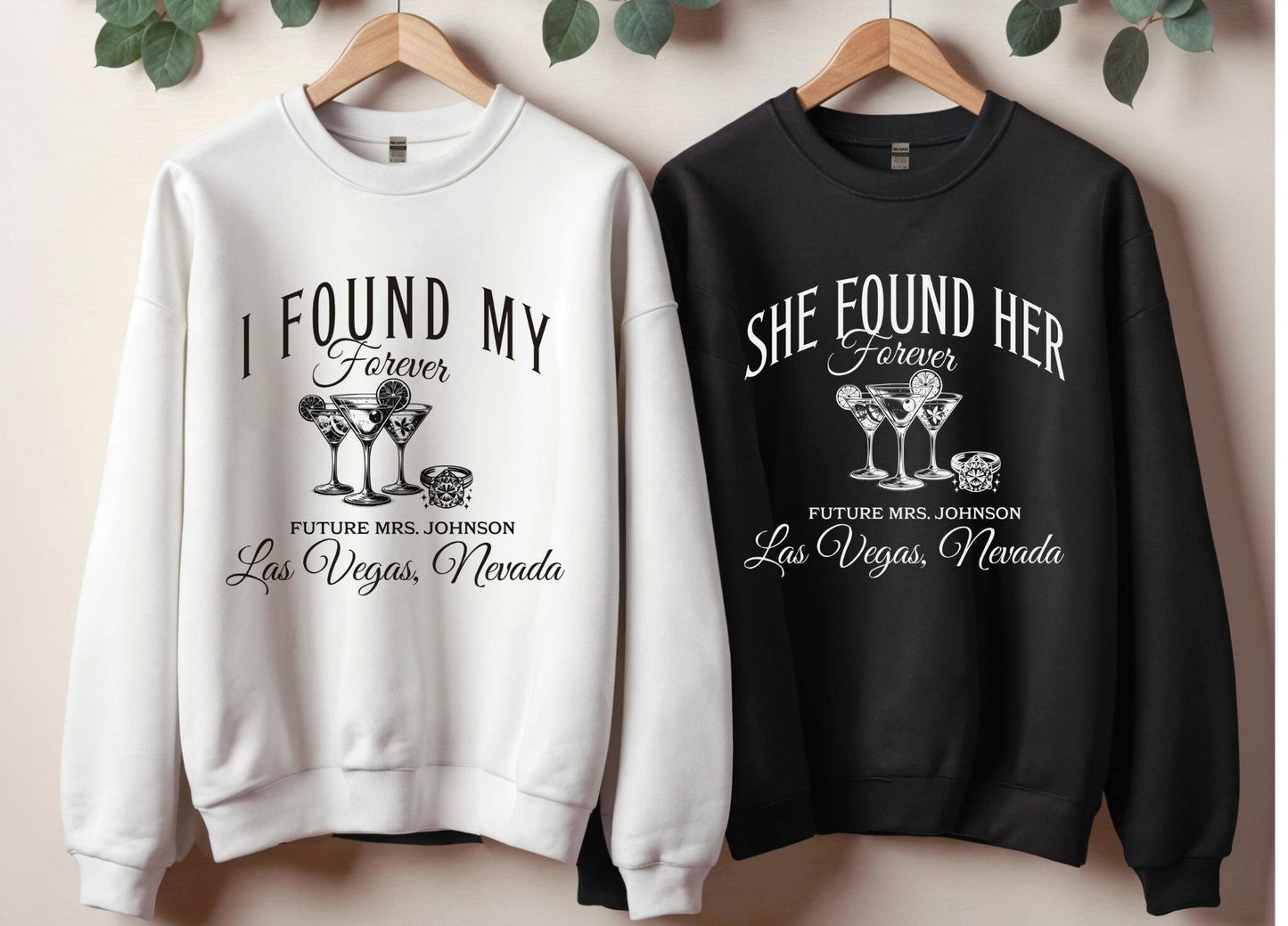 Personalized Bachelorette Sweatshirts, Matching Bridesmaid Proposal Gifts, Custom Fall Winter Bachelorette Party Sweatshirts, The Bach Club