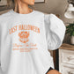 Personalized Halloween Bachelorette Sweatshirt, Last Halloween Before the Veil, Pumpkin Spooky Bachelorette Shirts, Fall Winter Wedding Gift