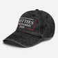 Hotties for Harris Cap, Embroidered Vintage Cotton Twill Hat for Campaign 2024, Kamala Hotties Cap, Democrat Cap, Vote Blue