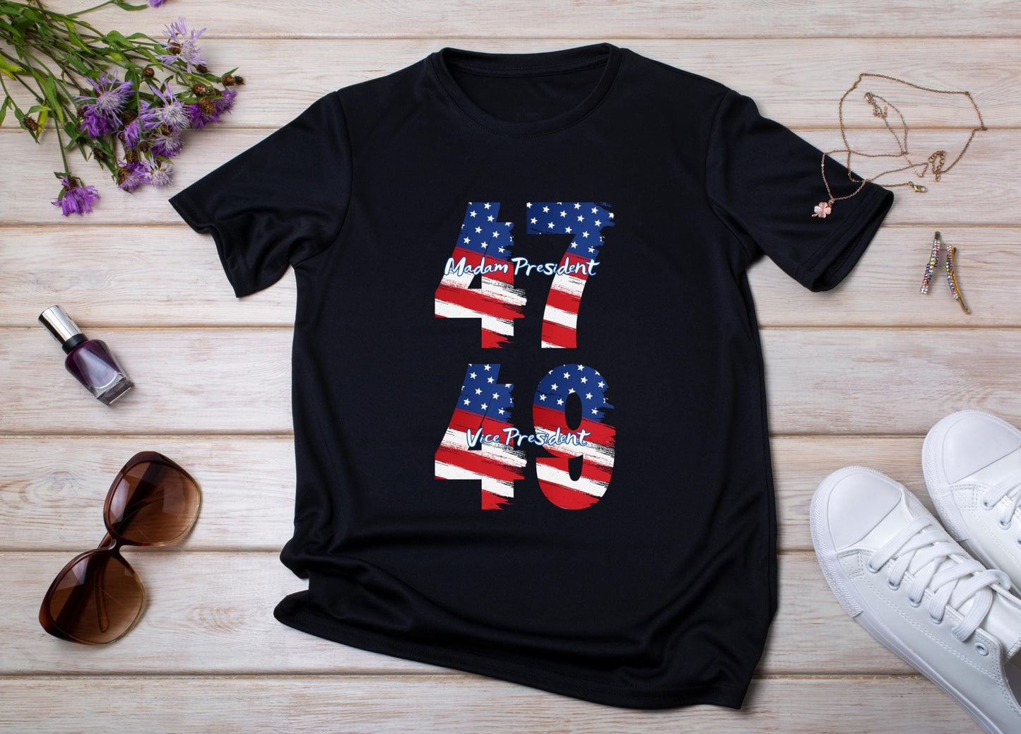 49 47 Kamala Harris Shirt, Democrat Harris Supporter Tshirt, Harris 2024 President Shirt, Kamala for President Shirt