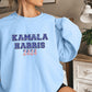 Kamala Harris Sweatshirt, 2024 USA Election Sweatshirt, Gift for Wife, Madam President, Harris 47th President, Political Campaign Sweatshirt