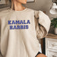 Kamala Harris Sweatshirt, 2024 USA Election Sweatshirt, Gift for Wife, Madam President, Harris 47th President, Political Campaign Sweatshirt