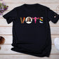 Vote shirt, Kamala Harris Shirt, Human rights Vote Shirt, Banned Books LGBTQ Reproductive right tee, USA Election 2024 shirt, Comma La Shirt