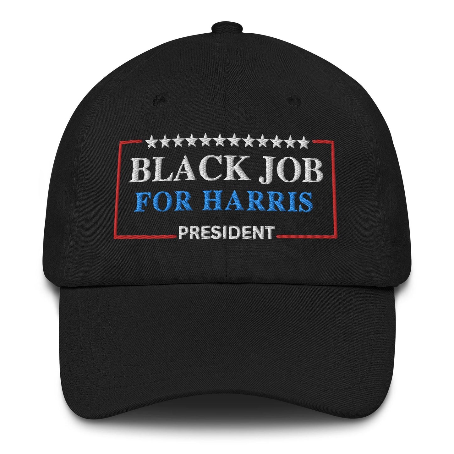 Embroidered elections hat, Black job for Harris hat, Kamala Harris Campaign baseball cap, Harris For President 2024 Hat, Harris 2024 Dad Hat