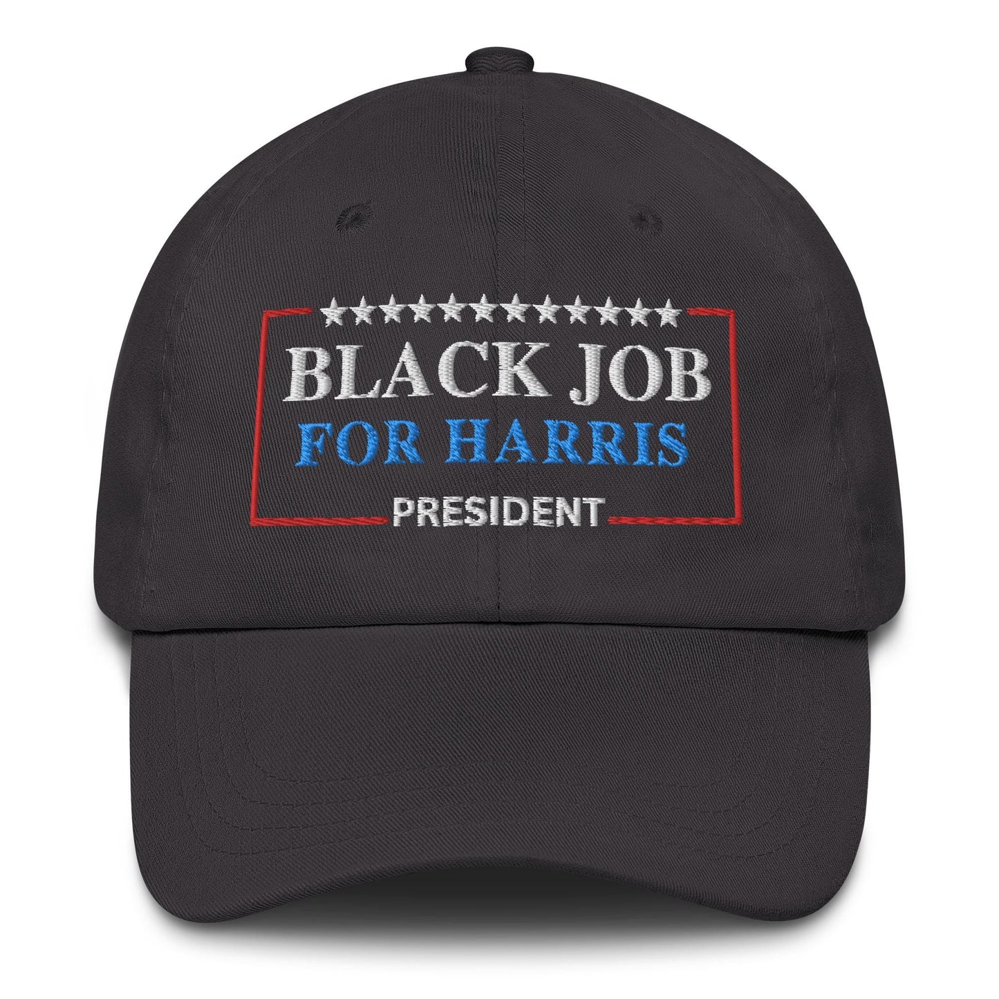 Embroidered elections hat, Black job for Harris hat, Kamala Harris Campaign baseball cap, Harris For President 2024 Hat, Harris 2024 Dad Hat