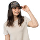 Embroidered Veterans for Harris Hat, Camouflage trucker hat campaign and rally, Kamala Harris For President 2024 Hat