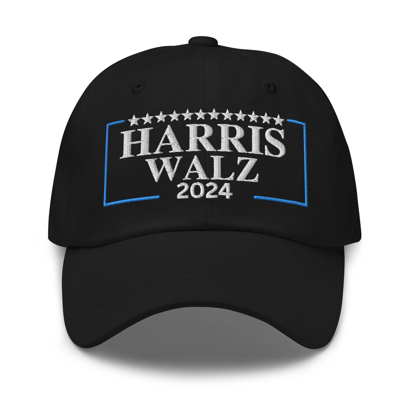 Embroidered Harris Walz Hat, Cotton Twill Hat for Harris Campaign, Kamala Harris baseball cap, Harris For President 2024 Hat