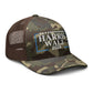 Embroidered camo hat Harris Walz, 2024 Harris for President trucker hat, madam president cap, coach Walz baseball cap, democrat hat gift