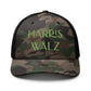 Embroidered camo trucker hat, Harris Walz hat, madam president 2024, democrat election gift, we are not going back harris hat