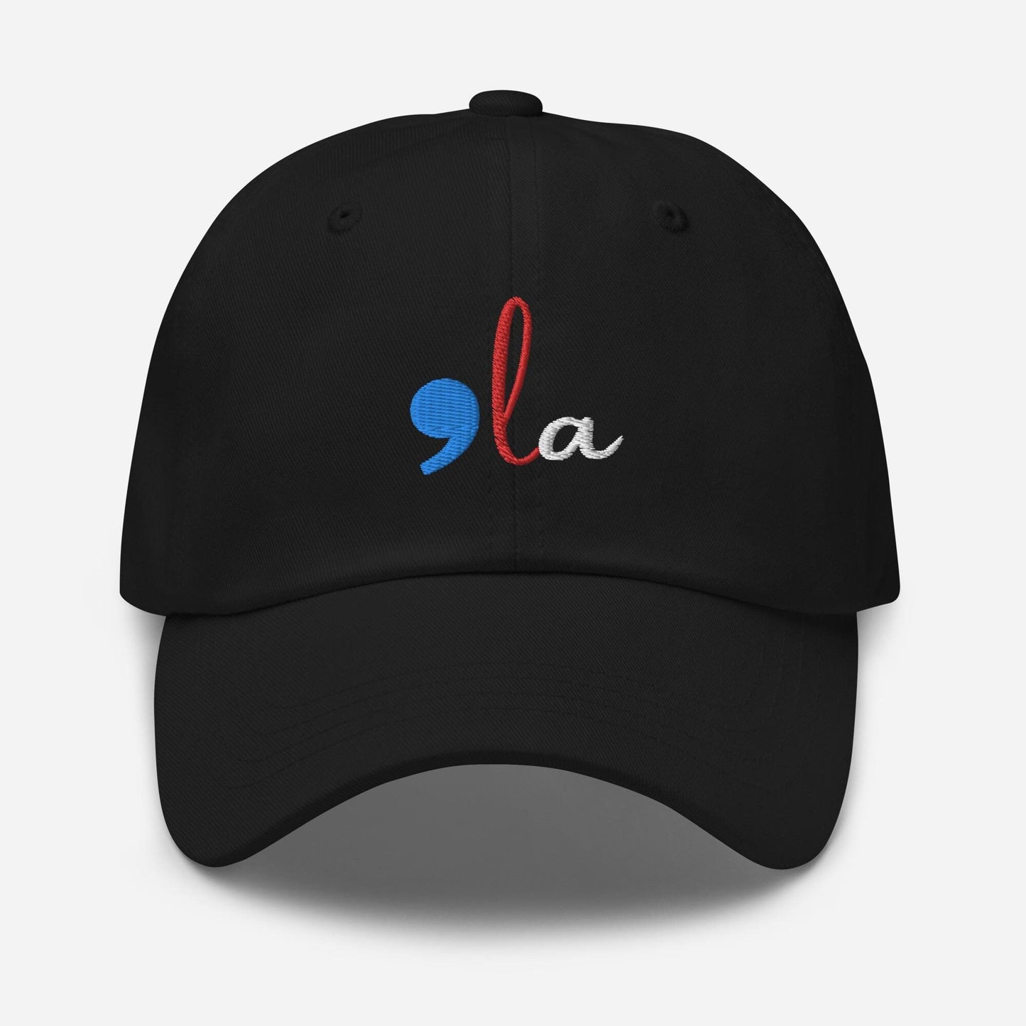 Embroidered Kamala hat, democrat for Harris, funny election hat comma la, we are not going back hat, Harris madam president