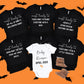 Funny personalized pregnancy announcement shirts, baby coming soon family matching shirts, most likely to shirts, surprise baby announcement