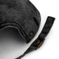 Embroidered hat for Harris, comma la hat, vintage aesthetics cotton twill hat for campaign, madam president Kamala hat