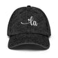 Embroidered madam resident cotton twill hat, Comma La Harris democrat gift, for Kamala Harris Hat, vote blue not going back