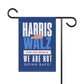 Harris Walz flag banner, we are not going back garden and house flag, election 2024 Kamala Harris flag, madam president democrat yard flag