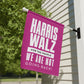 Election house flag banner, Kamala Harris we are not going back, for harris garden and house flag, madam president democrat gift