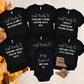 Personalized Halloween Baby Announcement Shirt, Pregnancy announcement surprise shirt, Baby coming soon family matching most likely to shirt