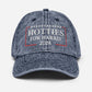 Hotties for Harris Cap, Embroidered Vintage Cotton Twill Hat for Campaign 2024, Kamala Hotties Cap, Democrat Cap, Vote Blue