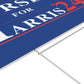 Nurses for Harris plastic yard sign, Harris For President 2024 lawn sign with metal H-Stake, democrat election signs, for Kamala yard sign