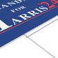 Grandmas for Harris plastic yard sign, Harris For President 2024 lawn sign with metal H-Stake, democrat election signs, for Kamala yard sign