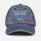 Funny Brats for Harris Cap, Embroidered Vintage Cotton Twill Hat for Campaign and Rally, Election Hat, Kamala is Brat